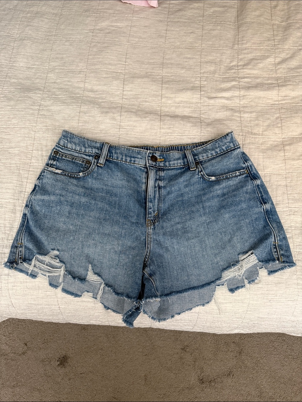 Aerie soft denim shorts